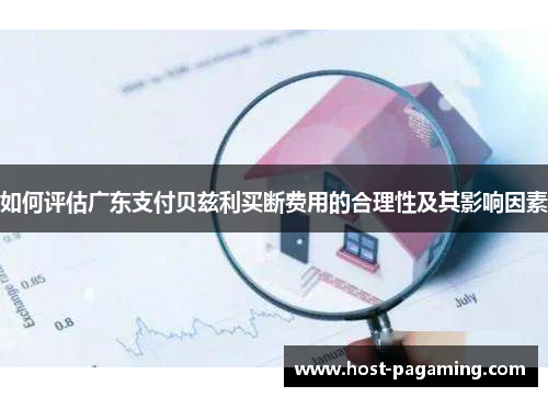 如何评估广东支付贝兹利买断费用的合理性及其影响因素